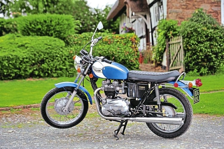 1971 triumph tiger for sale