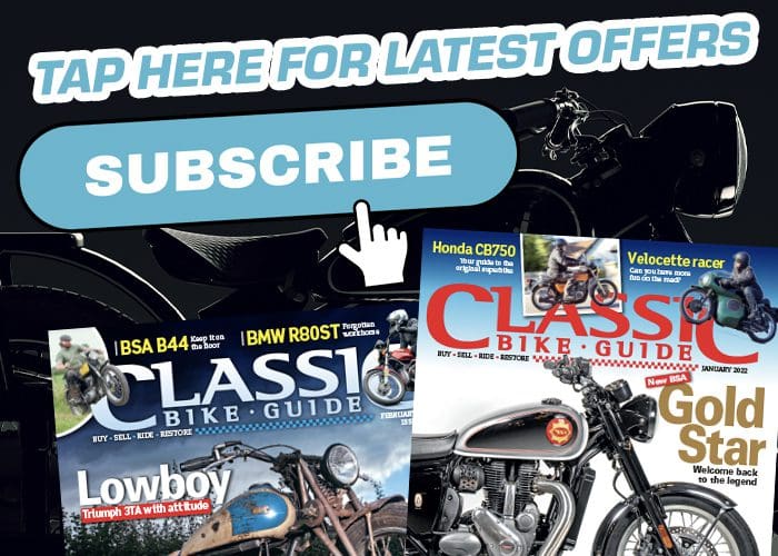 Subscribe to Classic Bike Guide