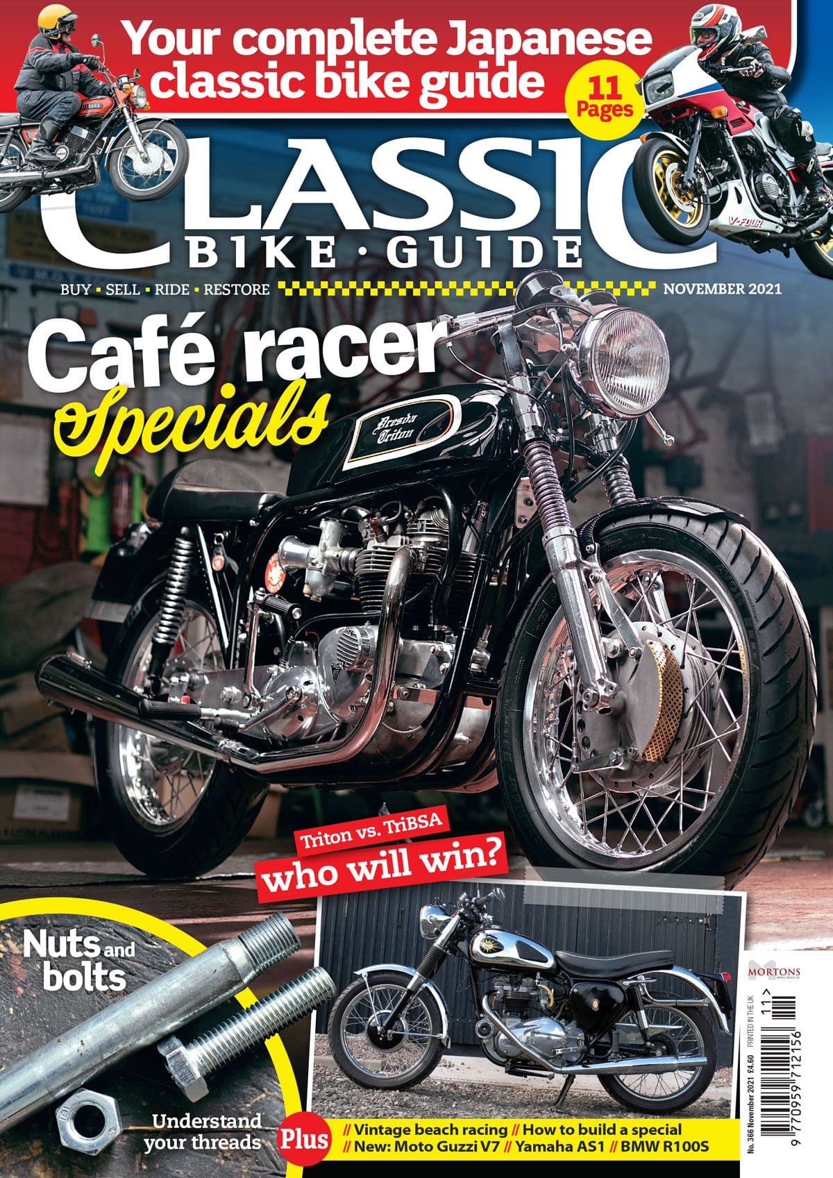 PREVIEW: November issue of Classic Bike Guide | Classic Bike Guide Magazine