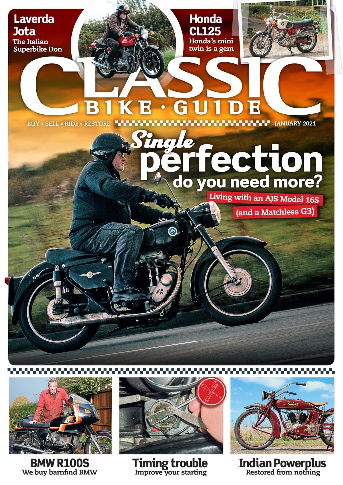 PREVIEW: January issue of Classic Bike Guide magazine | Classic Bike ...