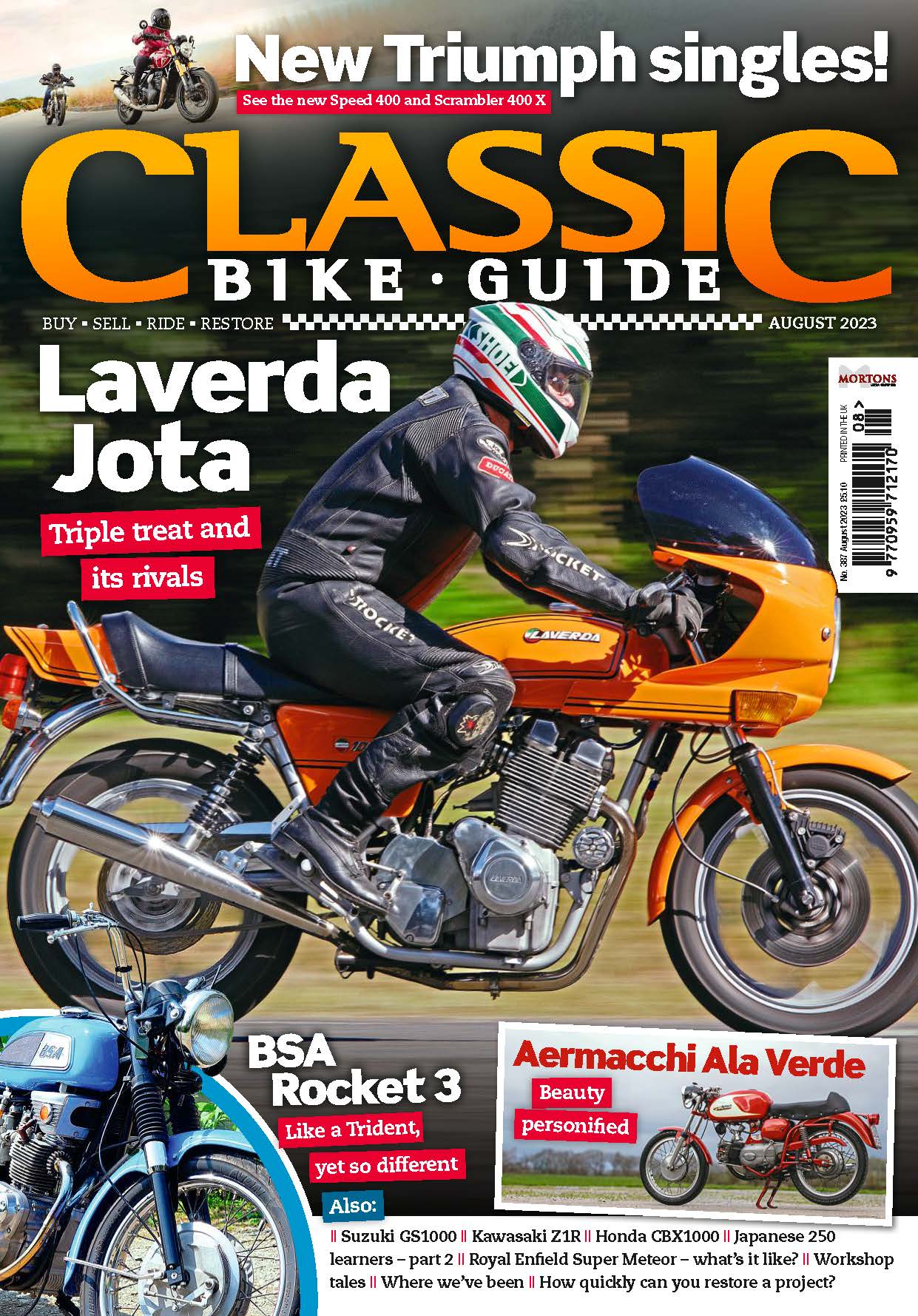 August Issue | Classic Bike Guide Magazine